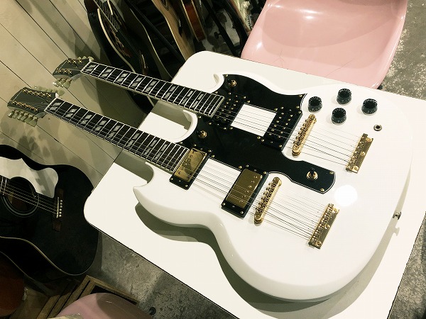 Epiphone Limited Edition G-1275 Double Neck Alpine White  