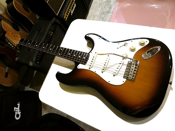 Fender Japan 1991年製 STC-62 フジゲン製 Kシリアル ボディSスタンプ  