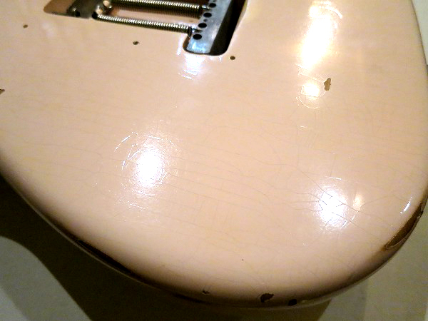 Fender系コンポーネント Stratocaster Shell Pink Relic Finish w  