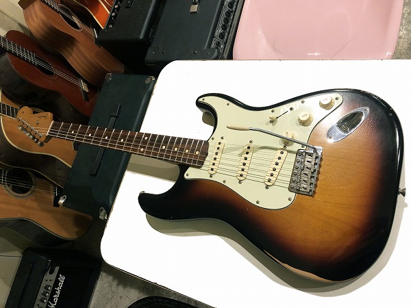 Fender Mexico 2018年製 Road Worn 60s Stratocaster 3CS 美品 良好  