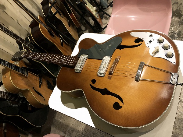 ZEN-ON 1964年製 Pick Guitar EP130 全音 フルアコ Japan Vintage 良好  